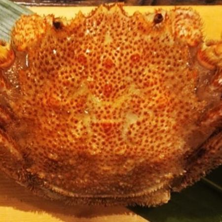 [Grade UP] "Luxury pottery course" + Hokkaido specialty boiled hairy crab half 6000 yen!