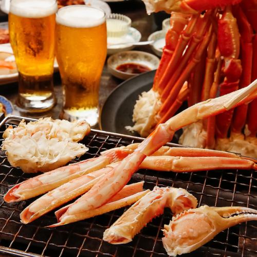 螃蟹無限量暢吃♪5,980日元起