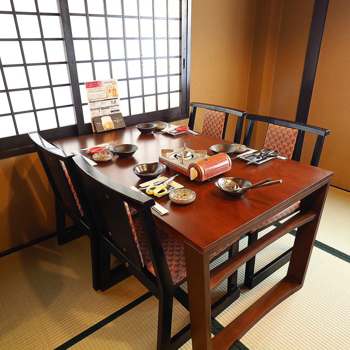 ２階席を完全個室でご提供。忘年会、新年会に是非。