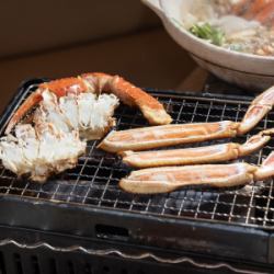 網焼き タラバ蟹