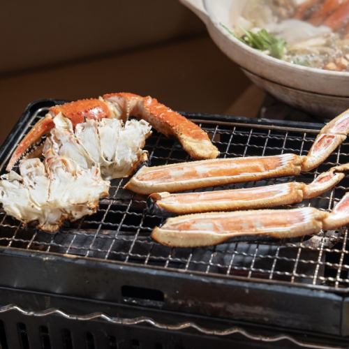 網焼き タラバ蟹