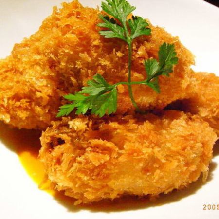 Fried oysters from Hiroshima