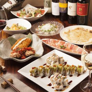 【120分飲み放題付き】カリフォルニア　コース！全7品6000円（税込）