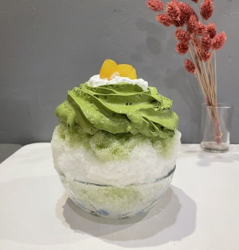抹茶かき氷