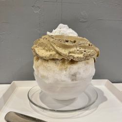 ほうじ茶かき氷