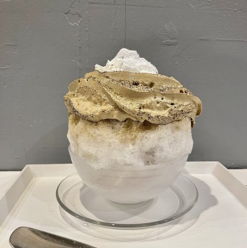 ほうじ茶かき氷