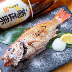 のどぐろ塩焼き