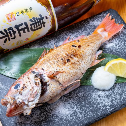 のどぐろ塩焼き