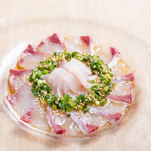 本日の海鮮カルパッチョ