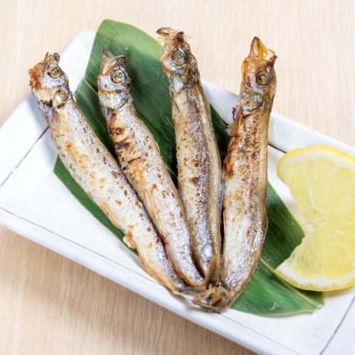 ししゃも塩焼き
