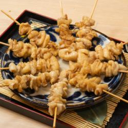 特製鶏皮串10本盛り