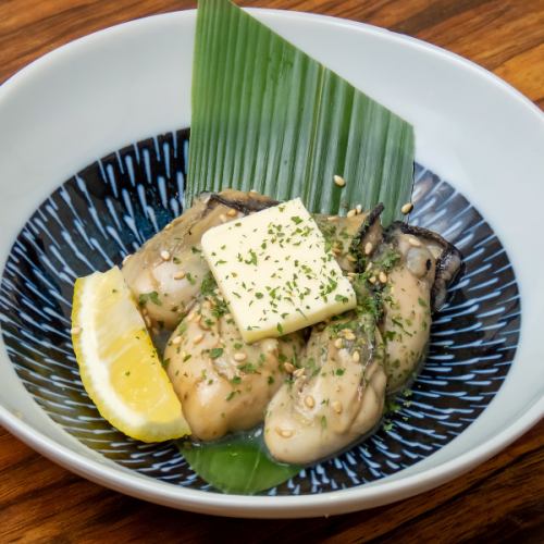 Garlic butter stir-fried oysters