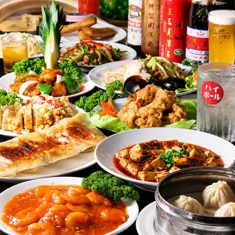 【60品から選べる】オーダー式　3時間食べ飲み放題コース♪お1人様+800円で１時間延長可◎