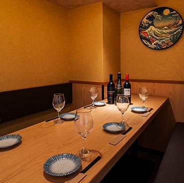 落ち着いた少人数用個室