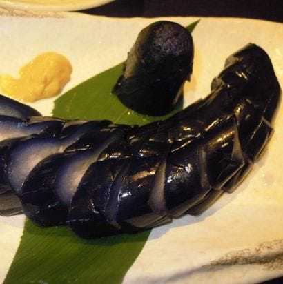 なすの一本漬け