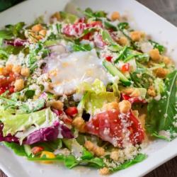 烤培根凯撒沙拉