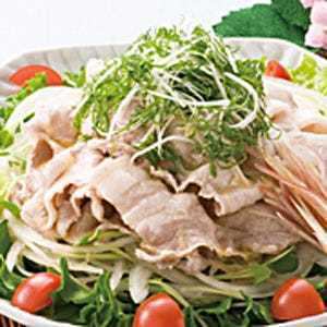 冷しゃぶサラダ/温玉のラーメンサラダ