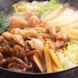 美味香浓鸡肉火锅(1人份)