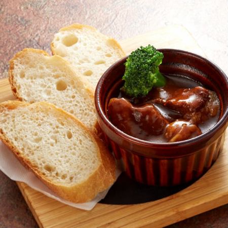 やわらかビーフの黒ビール仕立て
