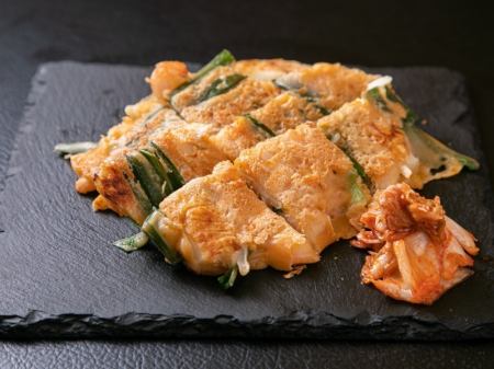 海鮮キムチチヂミ