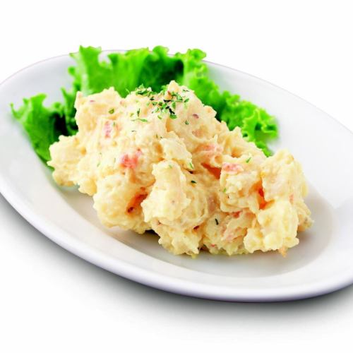 Edamame Garlic / High Sugar Content Tomato / Homemade Potato Salad / Smoked Cheese / Grilled Fin