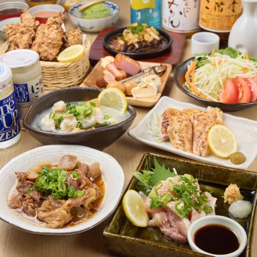 【自慢の料理を味わえる】はうでぃ特製のコースは飲み放題付4000円(税込)～ご用意しています！