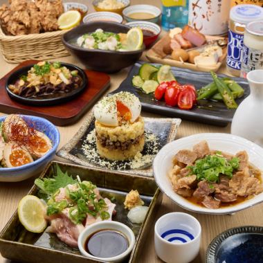 【豊富なメニュー】炭火焼鳥から逸品メニューまで幅広いメニューをご用意