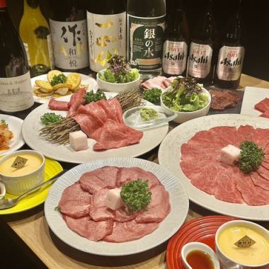 [Early bird discount available] [All-you-can-drink included] Best value for money! Wagyu beef yakisuki & popular cuts course (6,500 yen)