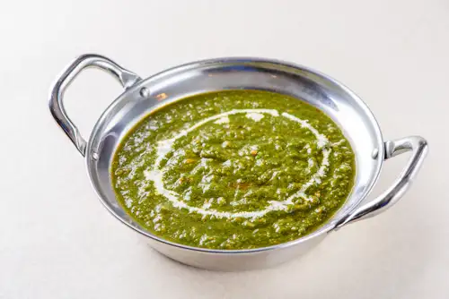 ほうれん草マトンカレー