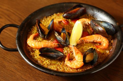 seafood paella