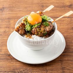 (Banshu local egg) Mini yakitori bowl TKG