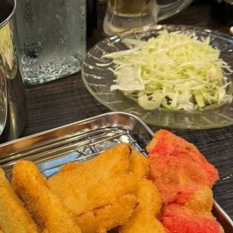 串かつ（紅しょうが）