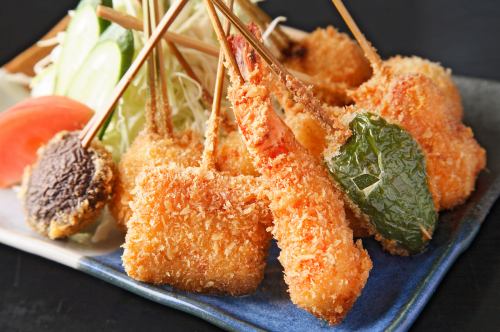 Crispy ◎ Specially fried skewers