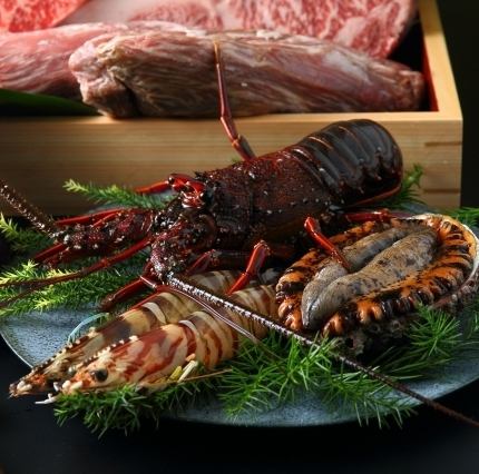 Luxurious meat and fresh seafood served teppanyaki.For special occasion meals.