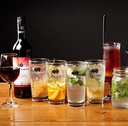 A wide selection of wines and craft beers available