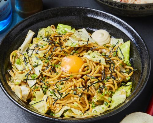 Champon fried noodles