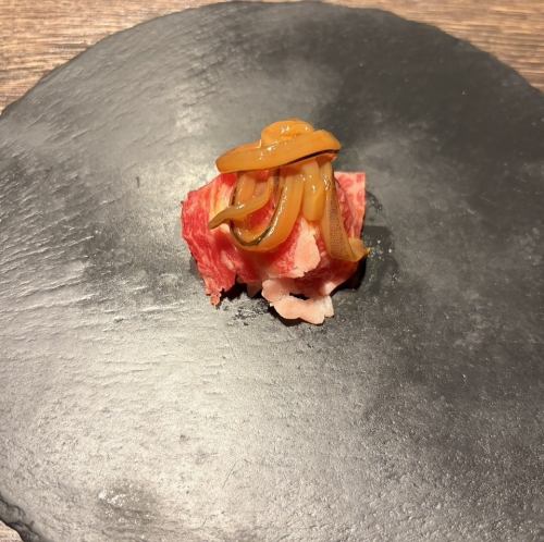 リブロース(塩辛)寿司