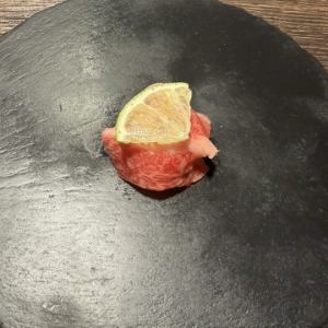 リブロース(ライム)寿司