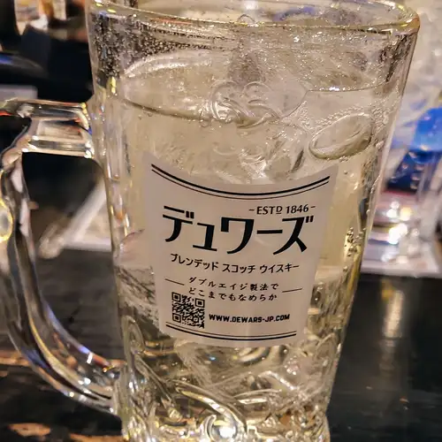 ハイボール(デュワーズ)