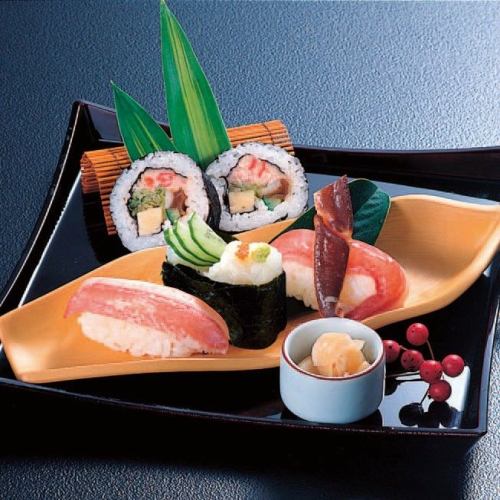 かに寿司盛合せ