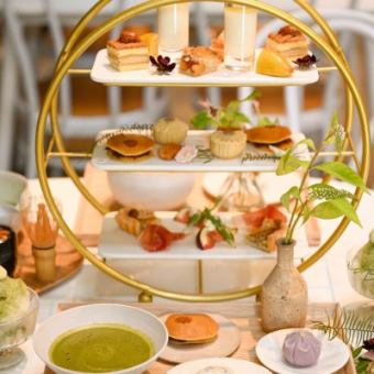 Autumn Fukudaya Collaboration Afternoon Tea: None Manju + Japanese Sweets + Matcha