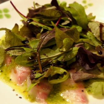 石鯛のカルパッチョ