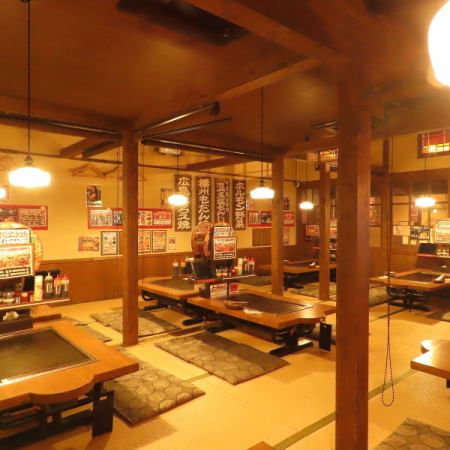 ゆったり寛げる個室仕様のテーブル多数ご用意しております！座敷も仕切りができますので、事前にご相談下さい★ 