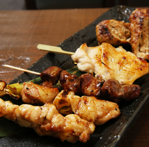 Enjoy a variety of yakitori that you can enjoy!