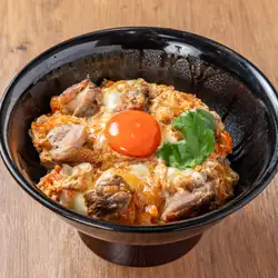 ダブルたまごの親子丼