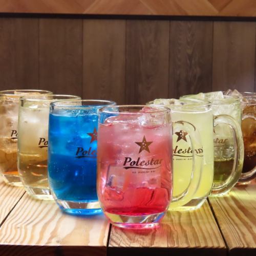 【当店おすすめ】色とりどりの樽詰スパークリングワイン