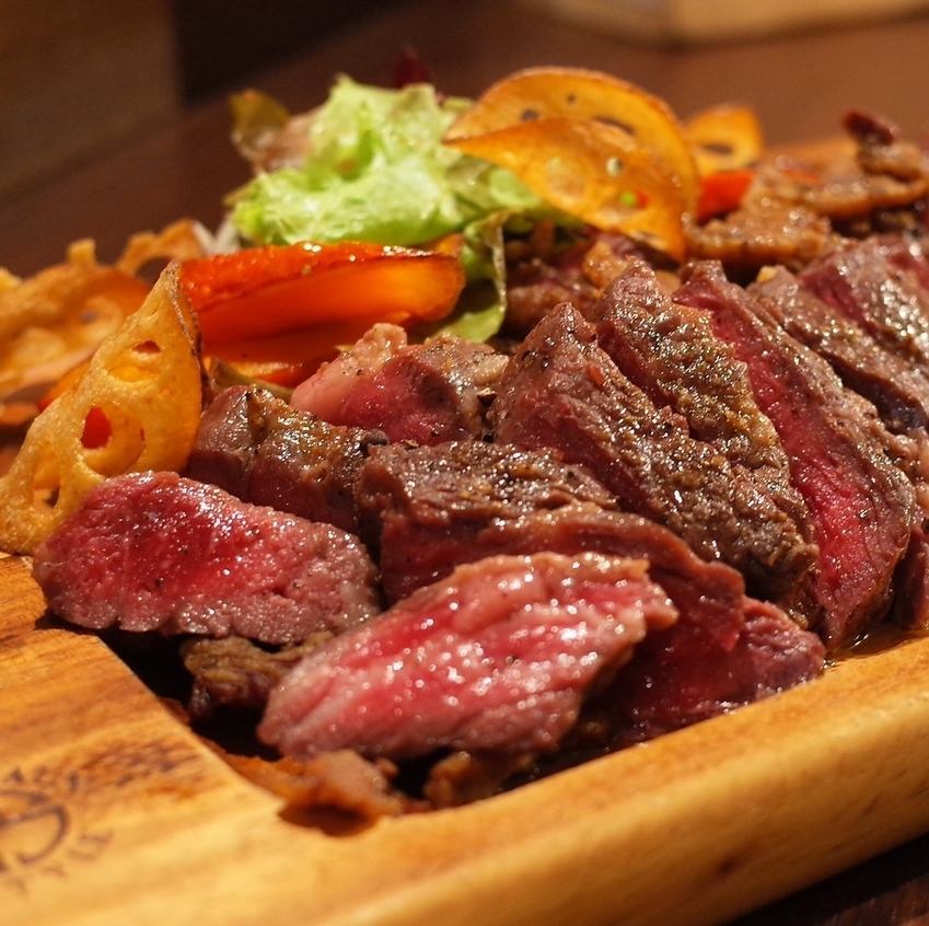Our specially prepared, piping hot tender steak is one of our specialties.