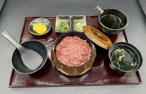 黒毛和牛ひつまぶし御膳(ご飯、スープ付)