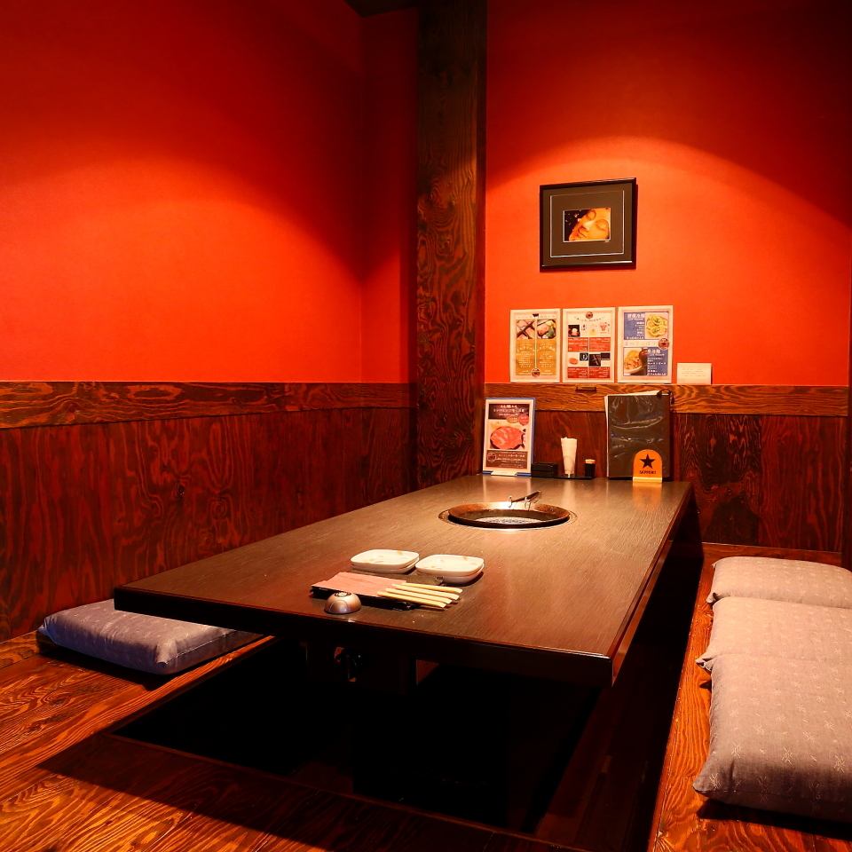 掘りごたつの座敷席もあるのでお子様連れにも嬉しい♪