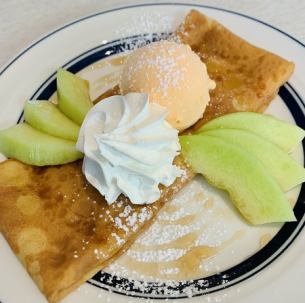 "Limited Time" Melon Crepe